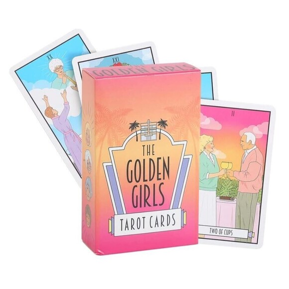 The Golden Girls Tarot Cards 78 Oracle Cards NIP Deck for Beginners - Picture 1 of 5
